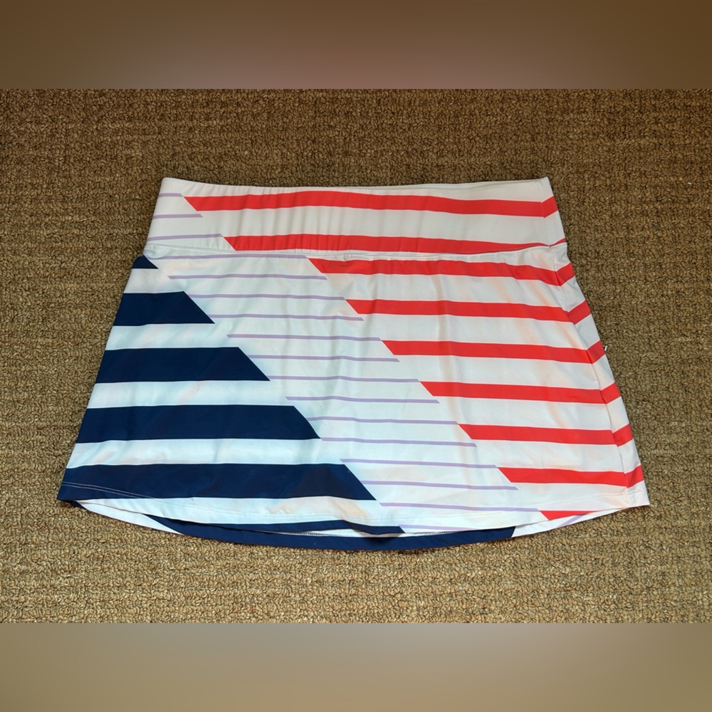Prince White Athletic Tennis Skirt XL